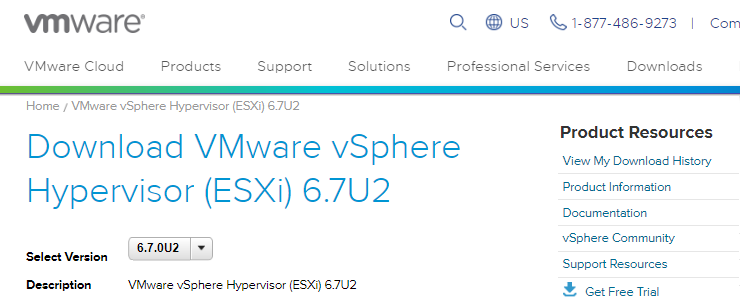 howto upgrade vmware esxi 6.7 u2 from iso