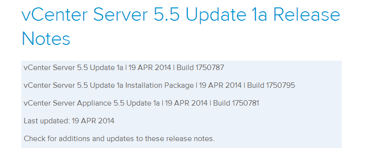 vmware vsphere client 5.5 update 1b